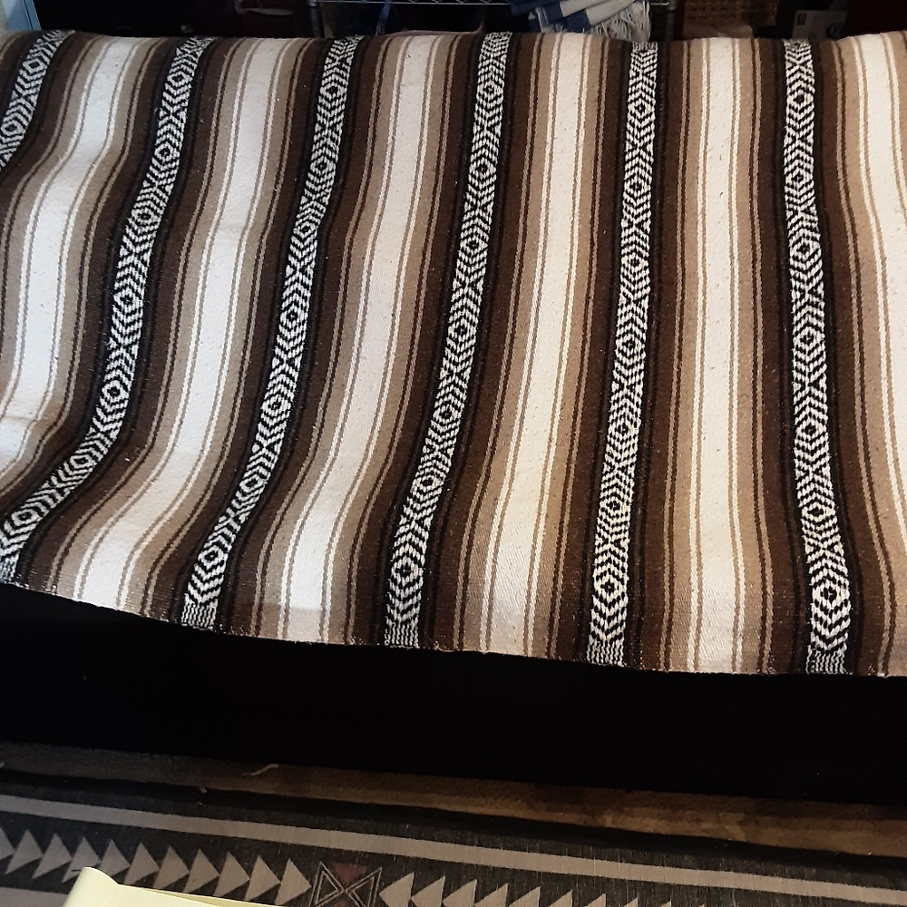 Mexican serape blanket - Picture 4 of 6